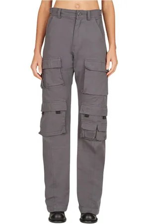 MARTINE ROSE Spodnie, Kobieta, Szary, S, Trousers