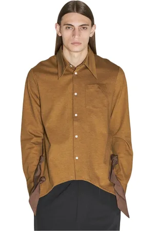 Kiko Kostadinov Koszule, Mężczyzna, brązowy, S, Shirts