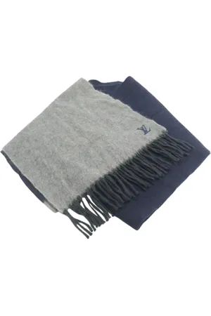 LOUIS VUITTON Pre-owned, Kobieta, Szary, ONE SIZE, Kaszmir, Pre-owned Cashmere scarves
