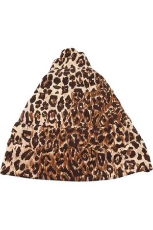 Dolce & Gabbana Pre-owned, Kobieta, brązowy, ONE SIZE, Kaszmir, Pre-owned Cashmere hats
