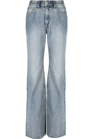 KSUBI Jeansy, Kobieta, Niebieski, W25, Denim, Jeansy o prostym krojuy