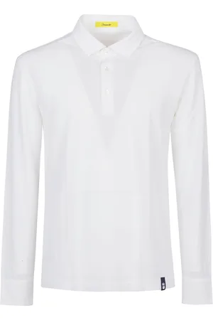 DRUMOHR Koszulki, Mężczyzna, Biały, L, Polo Shirts