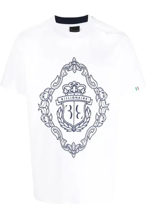 BILLIONAIRE Koszulki, Mężczyzna, Biały, XL, T-Shirts