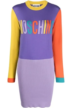 Moschino Sukienki, Kobieta, Wielobarwność, XS, Short Sukienki