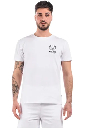 Moschino Koszulki, Mężczyzna, Biały, M, T-Shirts