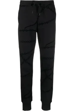 VERSACE Spodnie, Kobieta, Czarny, XS, Sweatpants