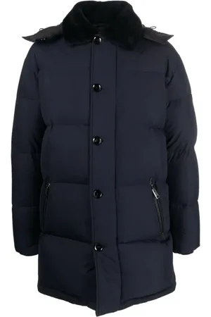 BRIONI Kurtki, Mężczyzna, Niebieski, 2XL, Down Kurtki