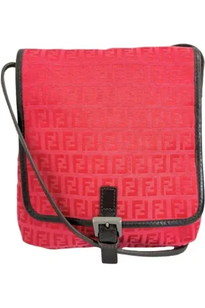 Fendi Pre-owned, Kobieta, Różowy, ONE SIZE, Pre-owned Canvas fendi-bags