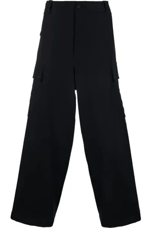 Giorgio Armani Spodnie, Mężczyzna, Niebieski, L, Straight Trousers