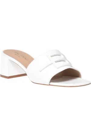 BALDININI Buty, Kobieta, Biały, 37 EU, Slipper in calfskin