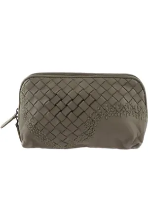 Bottega Veneta Pre-owned, Kobieta, brązowy, ONE SIZE, Skóra, Pre-owned Leather clutches