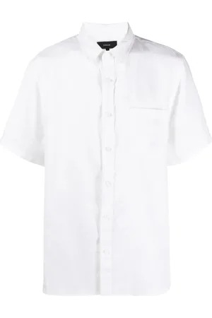 Vince Koszule, Mężczyzna, Biały, 2XL, Short Sleeve Shirts