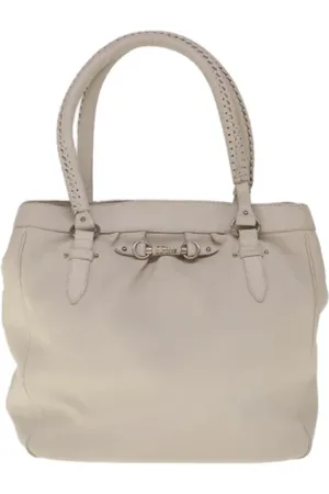Dior Pre-owned, Kobieta, Biały, ONE SIZE, Skóra, Pre-owned Leather totes