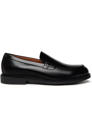 Nero Giardini Buty, Mężczyzna, Czarny, 41 EU, Gładkie Czarne Mokasyny