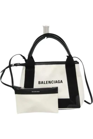 Balenciaga Pre-owned, Kobieta, Beżowy, ONE SIZE, Len, Pre-owned Canvas balenciaga-bags
