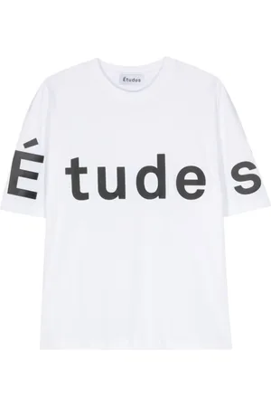 Etudes Koszulki, Mężczyzna, Biały, L, T-Shirts