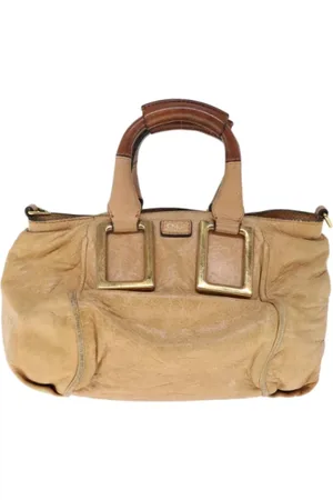 Chloé Pre-owned, Kobieta, Beżowy, ONE SIZE, Skóra, Pre-owned Skórzane torebki