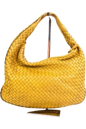 Bottega Veneta Pre-owned, Kobieta, Żółty, ONE SIZE, Pre-owned Skórzane torebki