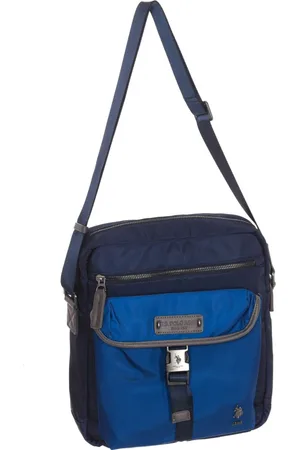 U.S. Polo Assn. Torebki, Mężczyzna, Niebieski, ONE SIZE, Nylon, Shoulder Bags