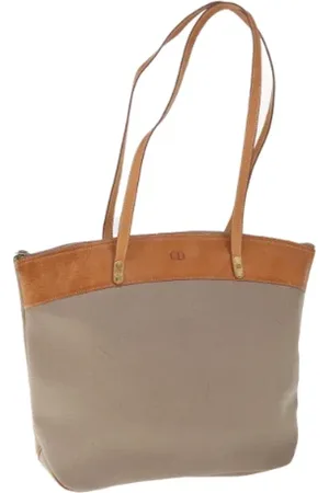 Dior Pre-owned, Kobieta, Szary, ONE SIZE, Pre-owned Canvas totes