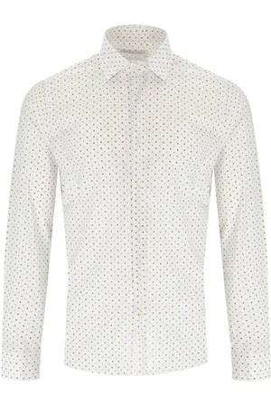 Manuel Ritz Koszule, Mężczyzna, Biały, L, Bawełna, Casual Shirts