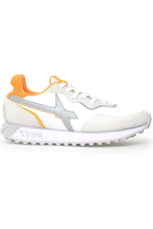 W6YZ Buty, Mężczyzna, Wielobarwność, 41 EU, Zamsz, Białe Sneakersy Urban Twist