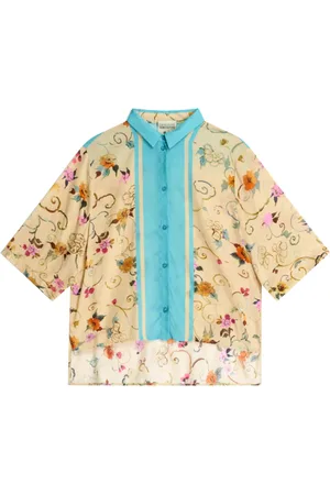 SEMICOUTURE Bluzki, Kobieta, Wielobarwność, L, Shirts