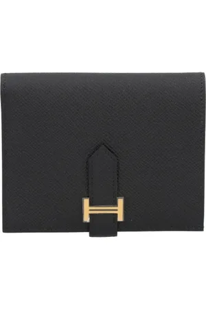 Hermès Pre-owned, Kobieta, Czarny, ONE SIZE, Pre-owned skórzane portfele