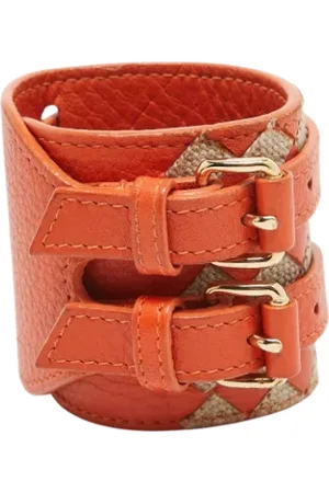 Bottega Veneta Pre-owned, Kobieta, Pomarańczowy, ONE SIZE, Skóra, Pre-owned Leather belts