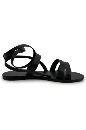 MANEBI Buty, Kobieta, Czarny, 37 EU, Flat Sandals