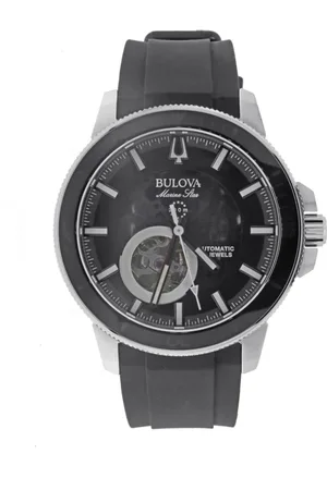 BULOVA Akcesoria, Mężczyzna, Czarny, ONE SIZE, 96A288 - Marine Star Automatic