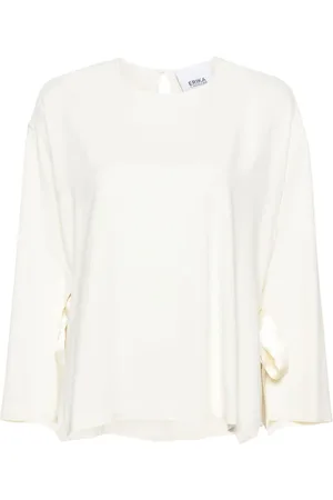 ERIKA CAVALLINI Bluzki, Kobieta, Biały, L, Blouses