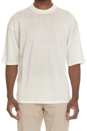 Roberto Collina Koszulki, Mężczyzna, Biały, L, T-Shirts