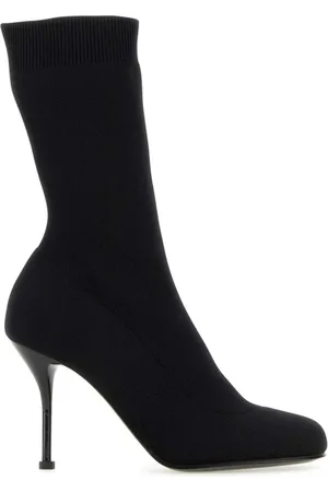 Alexander McQueen Buty, Kobieta, Czarny, 37 1/2 EU, Heeled Botki
