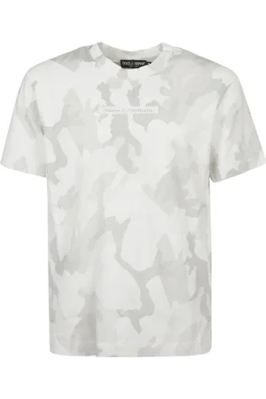 Dolce & Gabbana Koszulki, Mężczyzna, Biały, S, T-Shirts