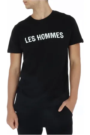 Les Hommes Koszulki, Mężczyzna, Czarny, M, T-Shirts
