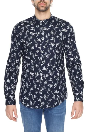 Antony Morato Koszule, Mężczyzna, Niebieski, 2XL, Casual Shirts