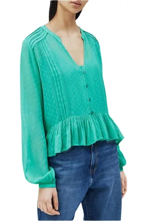 Pepe Jeans Bluzki, Kobieta, Zielony, XS, Blouses