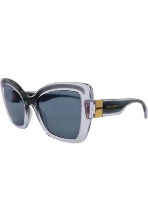 Dolce & Gabbana Akcesoria, Kobieta, Szary, ONE SIZE, Okulary