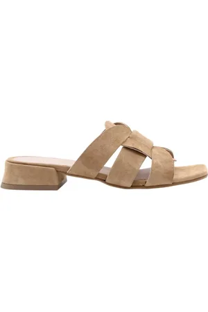 E mia Buty, Kobieta, brązowy, 36 EU, Halan Kapcie Mulesy