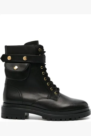 Ralph Lauren Buty, Kobieta, Czarny, 39 1/2 EU, High Botki