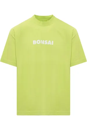 BONSAI Koszulki, Mężczyzna, Zielony, M, Koszulka z krótkim rękawem i logo