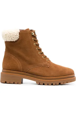 Ralph Lauren Buty, Kobieta, brązowy, 38 EU, Zamsz, Ankle Botki