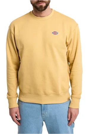 Dickies Bluzy, Mężczyzna, Żółty, S, Bawełna, Swetry
