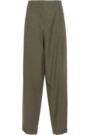 MAGLIANO Spodnie, Mężczyzna, Zielony, S, Wide Trousers