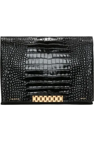 Victoria Beckham Torebki, Kobieta, Czarny, ONE SIZE, Zamsz, Shoulder Bags