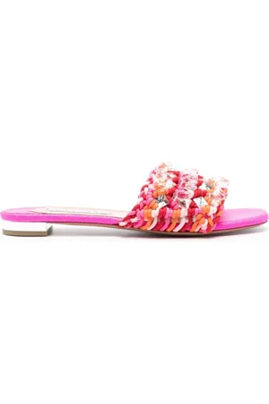 Aquazzura Buty, Kobieta, Różowy, 37 EU, Flip Flops & Sliders