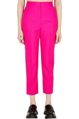 Alexander McQueen Spodnie, Kobieta, Różowy, S, Trousers