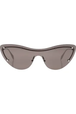 Alexander McQueen Akcesoria, Kobieta, Szary, ONE SIZE, Okulary przeciwsłoneczne