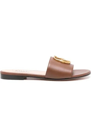 Bally Buty, Kobieta, brązowy, 36 1/2 EU, Stylowe Sandały Letnie
